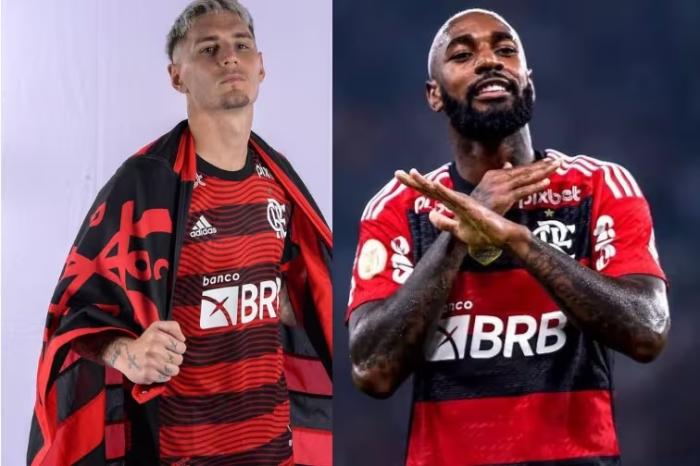 Gerson e Varela trocaram socos em treino do Fla, e uruguaio fratura o nariz Gerson e Varela trocaram socos em treino do Fla, e uruguaio fratura o nariz
