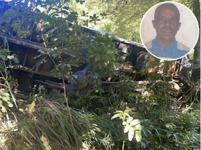 Jequié: Motorista morre em grave acidente com caminhão de peixes na BA-547