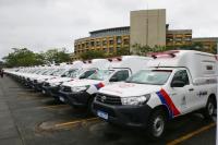 Com investimento de R$ 18 mi, Governo da Bahia entrega 68 ambulâncias